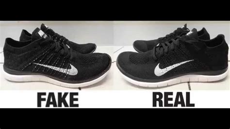 nike free original vs fake|are knockoff nikes genuine.